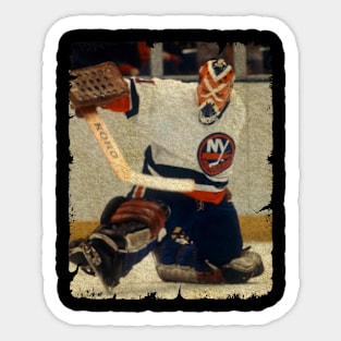 Billy Smith in New York Islanders, 1976 Sticker